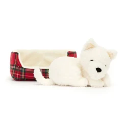 Jellycat Hund Napping Nipper Westie 15 cm