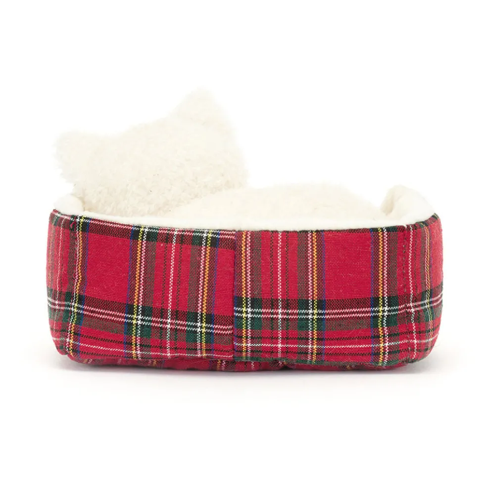 Jellycat Hund Napping Nipper Westie 15 cm