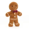 Jellycat Jolly Gingerbread Fred Medium 19 cm