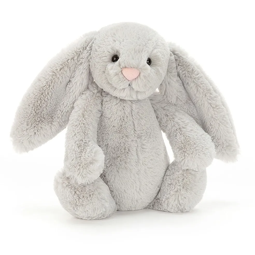 Jellycat Kaninchen Bashful Bunny Silber Medium 31 cm