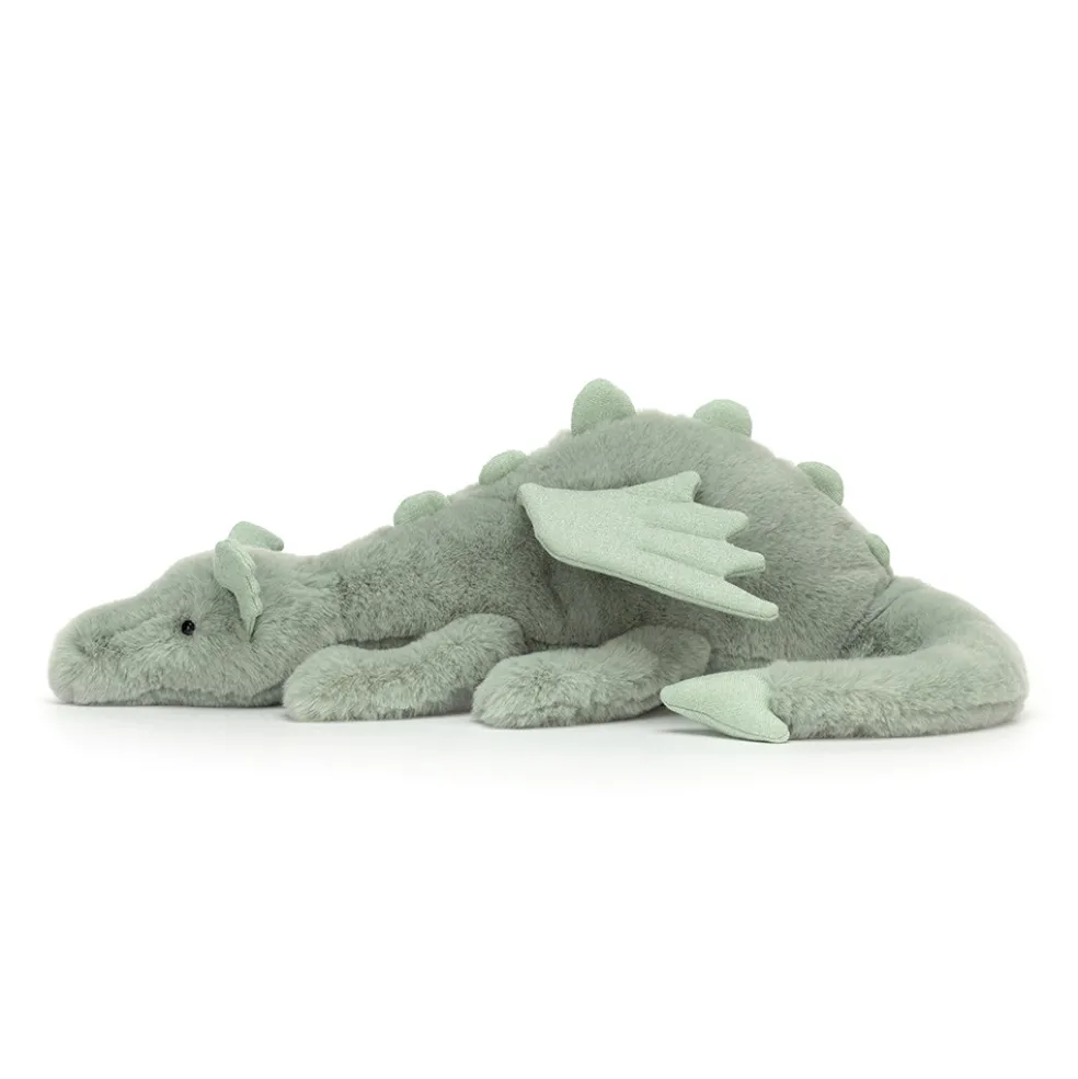 Jellycat Kuscheltier Drache Grün Huge 66 cm