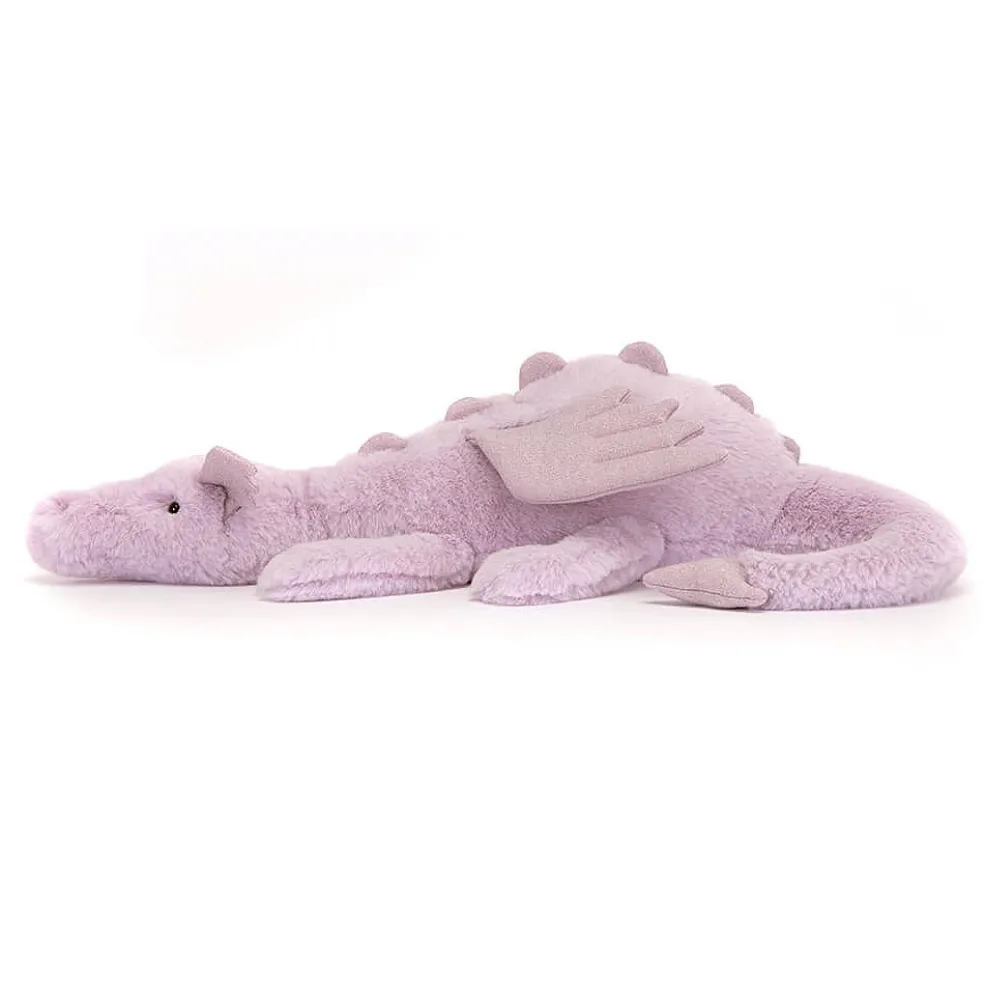 Jellycat Kuscheltier Drache Flieder Large 50 cm