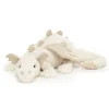 Jellycat Kuscheltier Schneedrache Beige 66 cm Huge