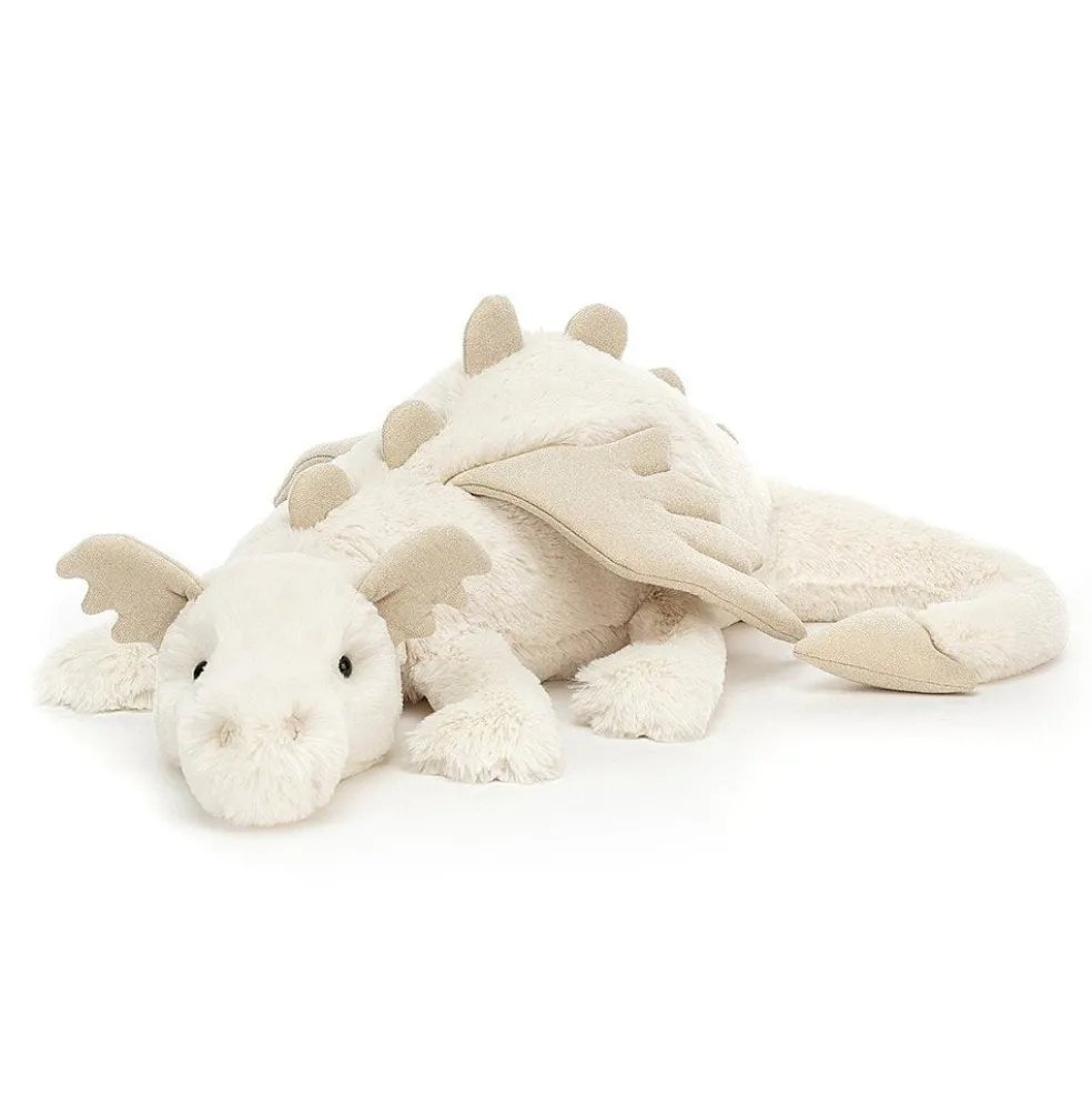 Jellycat Kuscheltier Schneedrache Beige 66 cm Huge