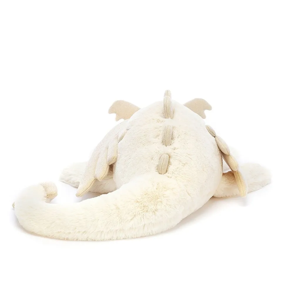 Jellycat Kuscheltier Schneedrache Beige 66 cm Huge