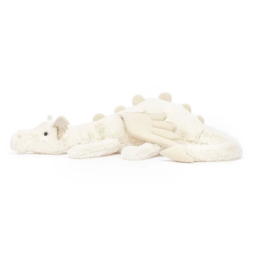 Jellycat Kuscheltier Schneedrache Beige 66 cm Huge