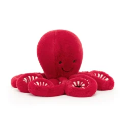 Jellycat Oktopus Cranberry Kuscheltier Little 27 cm