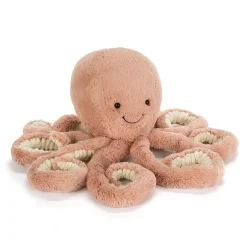 Jellycat Oktopus Odell Kuscheltier Rosa Medium 50 cm