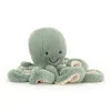 Jellycat Oktopus Odyssey Kuscheltier Grün Small 23 cm