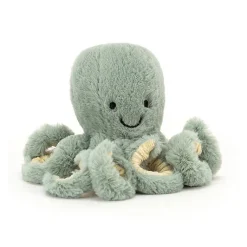 Jellycat Oktopus Odyssey Baby Grün 14 cm