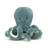 Jellycat Oktopus Storm Kuscheltier Blau Baby 14 cm