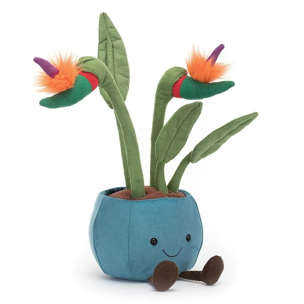 Jellycat Pflanze Bird Of Paradise Amuseable Plüschfigur 38 cm