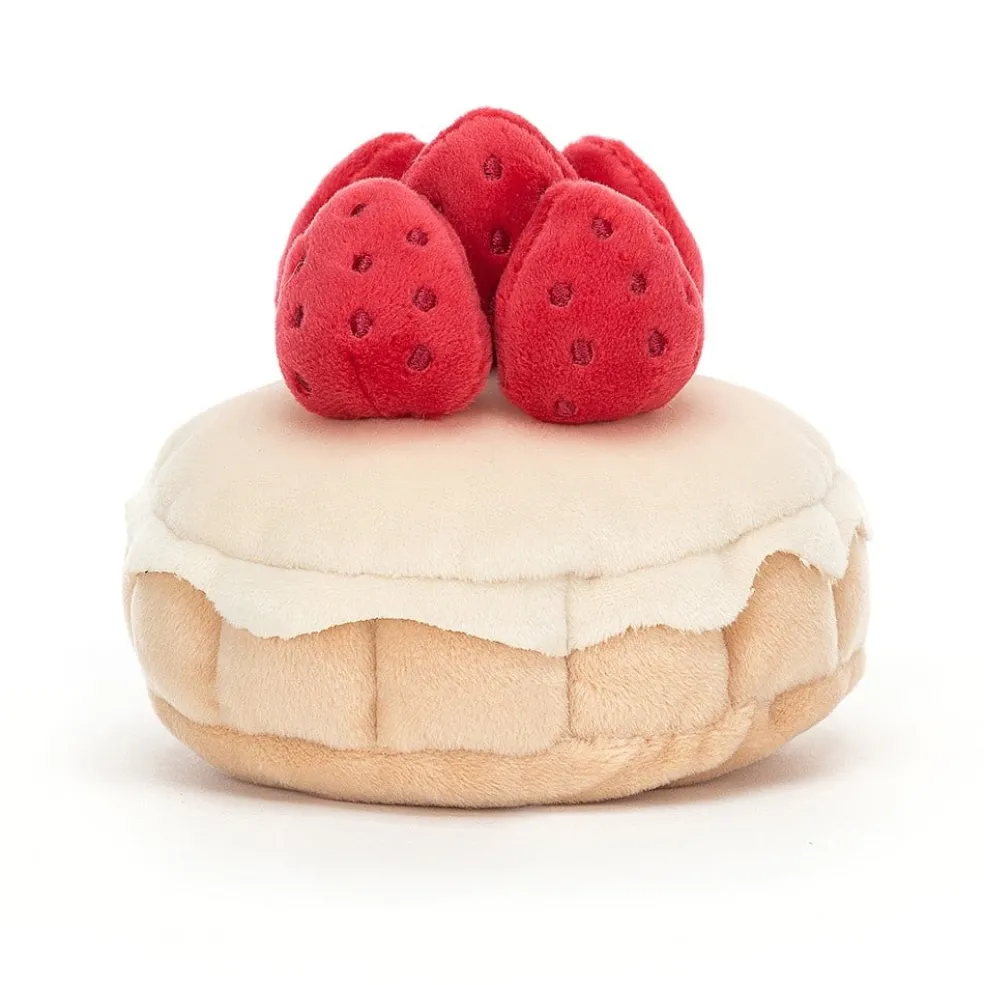 Jellycat Pretty Patisserie Tarte Aux Fraises Kuschel Torte
