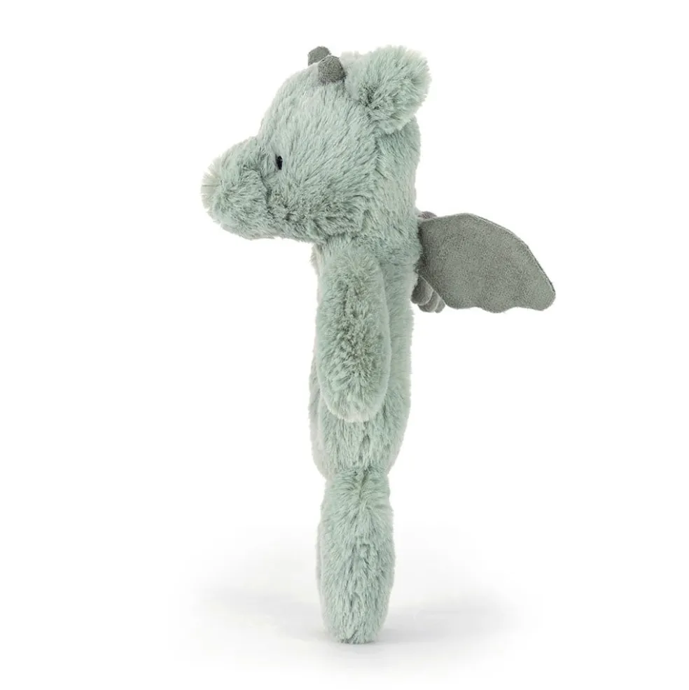 Jellycat Rassel Drache Bashful Grün