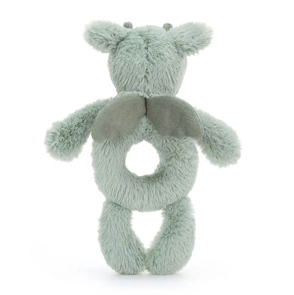 Jellycat Rassel Drache Bashful Grün