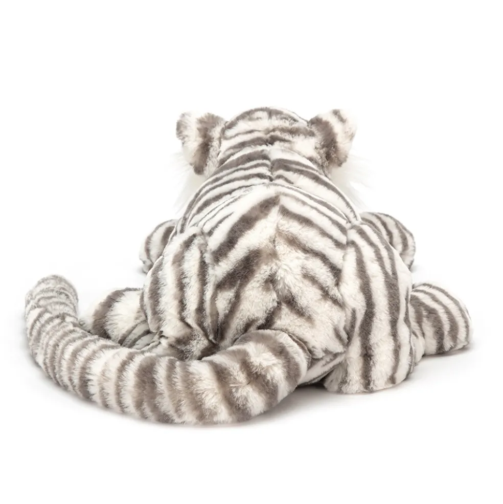 Jellycat Schnee Tiger Sacha Stofftier 28 cm