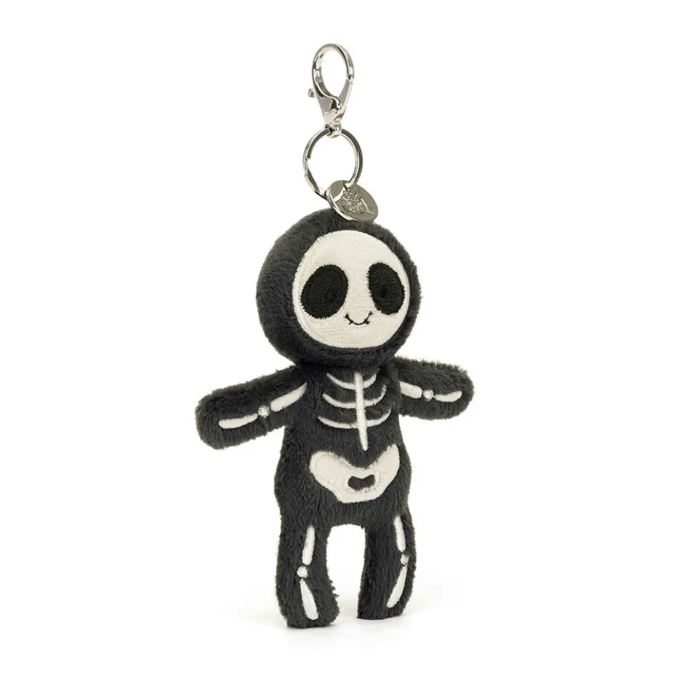 Jellycat Skeleton Bob Schlüsselanhänger