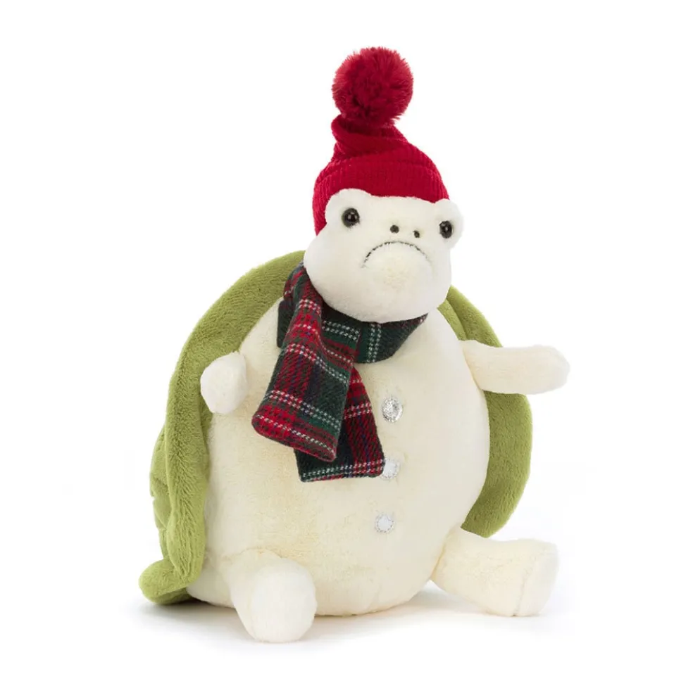 Jellycat Snowman Timmy Turtle Stofftier 28 cm