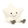 Jellycat Stern Cream Star Amuseable Kuscheltier 24 cm