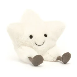 Jellycat Stern Cream Star Amuseable Kuscheltier 24 cm