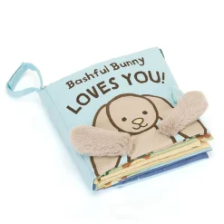 Jellycat Stoffbuch Bashful Bunny Loves