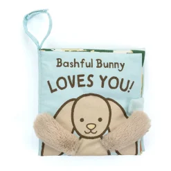 Jellycat Stoffbuch Bashful Bunny Loves