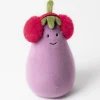 Jellycat Toastie Aubergine Vivacious Rot 16 cm