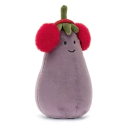 Jellycat Toastie Aubergine Vivacious Rot 16 cm