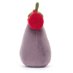 Jellycat Toastie Aubergine Vivacious Rot 16 cm