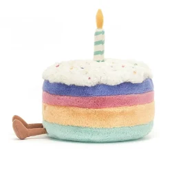 Jellycat Torte Regenbogen Amuseable Plüschfigur 26 cm