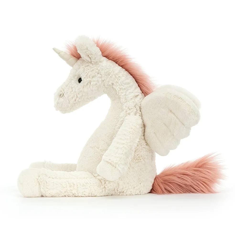 Jellycat Unicorn Lallagie Beige Rosa 39 cm
