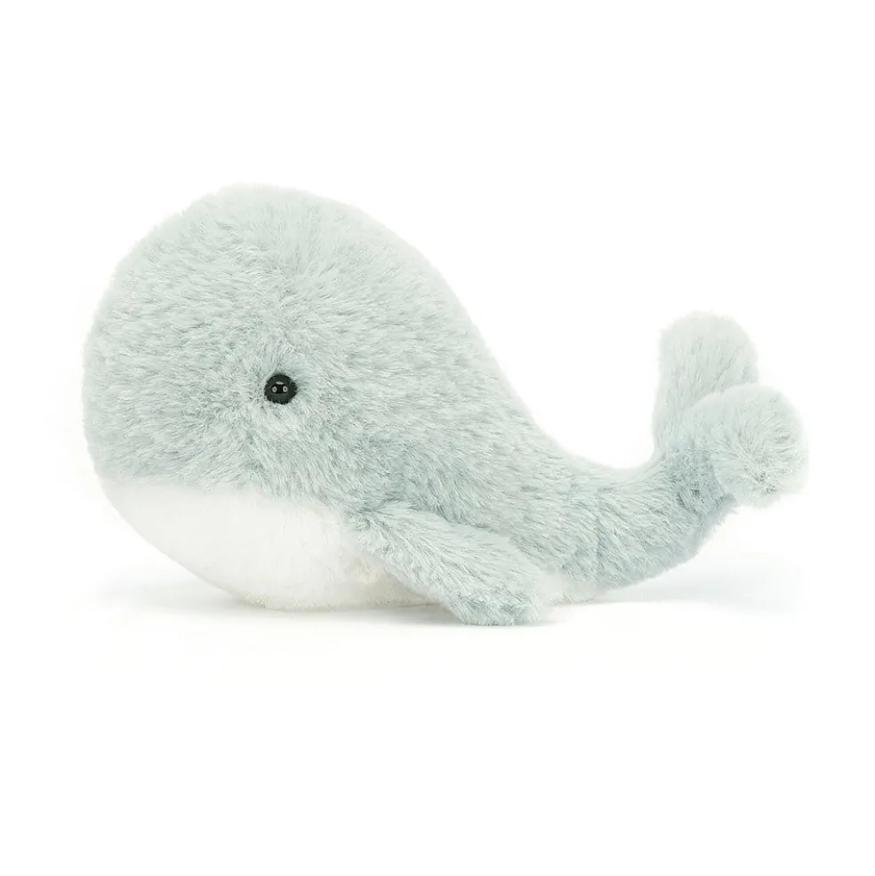Jellycat Wal Kuscheltier Wavelly Grau