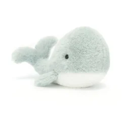 Jellycat Wal Kuscheltier Wavelly Grau