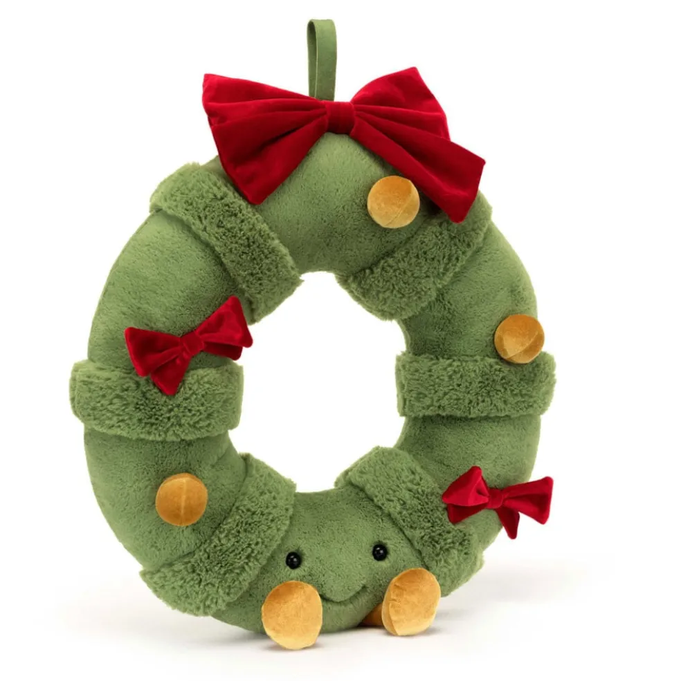 Jellycat Weihnachtskranz Amuseable 44 cm