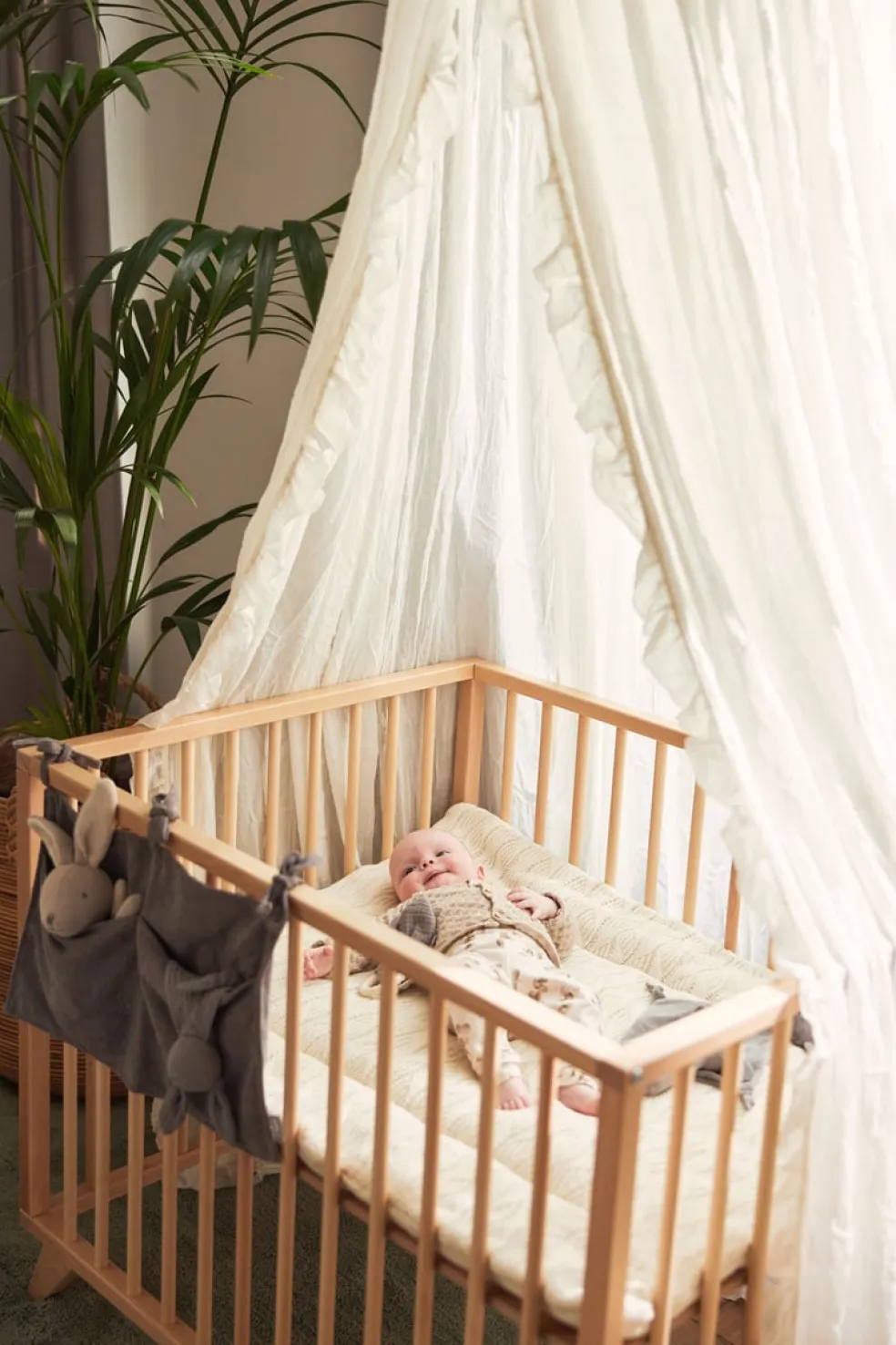 Jollein Aufbewahrungstasche Beutel Storm Grey