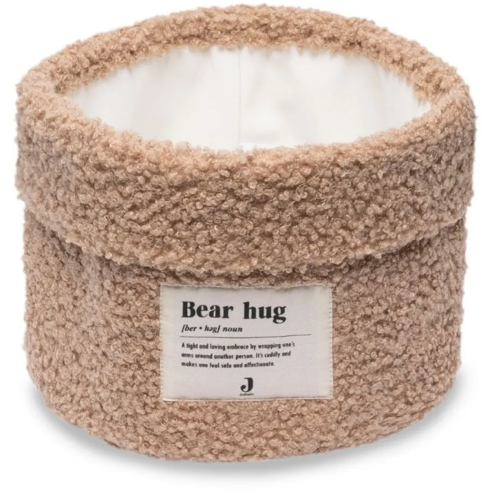 Jollein Aufbewahrungskorb Boucle Biscuit