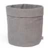 Jollein Aufbewahrungskörbe Kord Storm Grey
