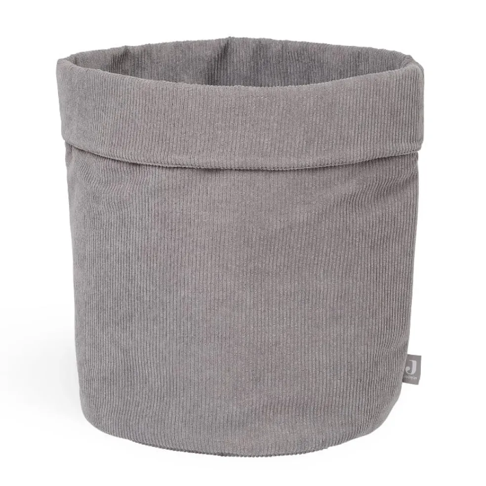 Jollein Aufbewahrungskörbe Kord Storm Grey
