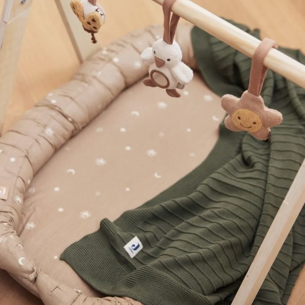 Jollein Babydecke Leaf Green 100 x 150 cm