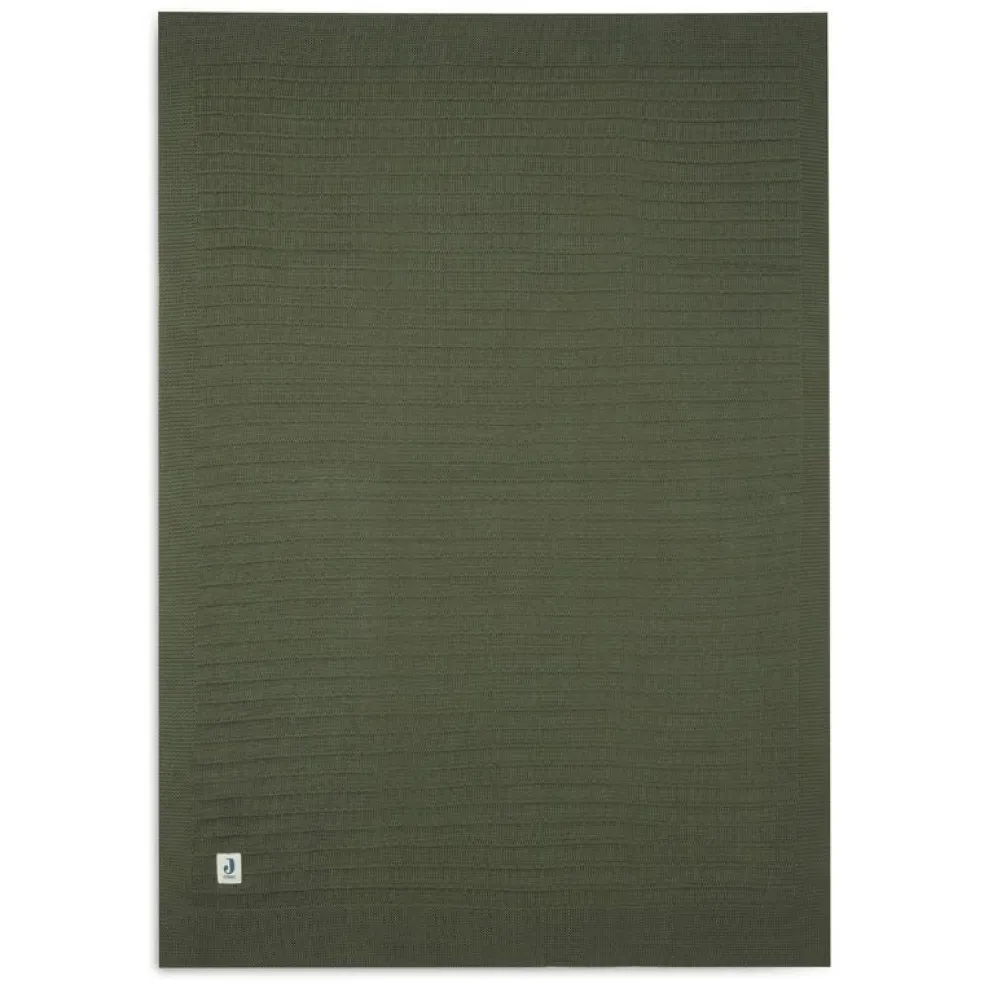 Jollein Babydecke Leaf Green 100 x 150 cm