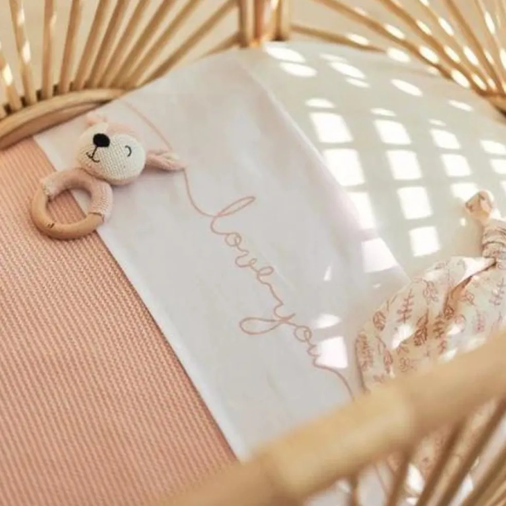 Jollein Babydecke Pale Pink Basic Knit 75 x 100 cm