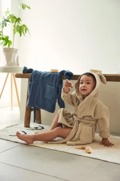 Jollein Bademantel Baby Blau 1-2 Jahre