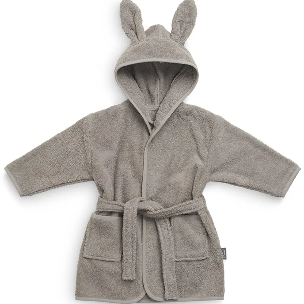 Jollein Bademantel Baby Grau Storm Grey 1-2 Jahre