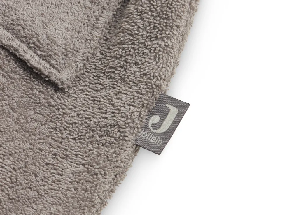 Jollein Bademantel Baby Grau Storm Grey 1-2 Jahre