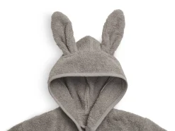 Jollein Bademantel Baby Grau Storm Grey 1-2 Jahre