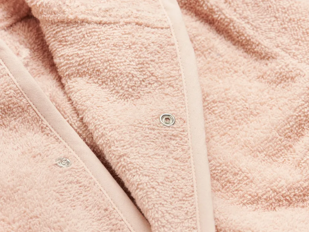 Jollein Bademantel Baby Rosa Pale Pink 1-2 Jahre