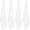 Jollein Bambus Mulltücher Weiß 70x70 cm 4er Pack