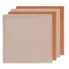 Jollein Bambus Mulltücher Karamell 70x70 cm 4er Pack