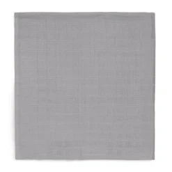 Jollein Bambus Mulltücher Grau 70x70 cm 4er Pack