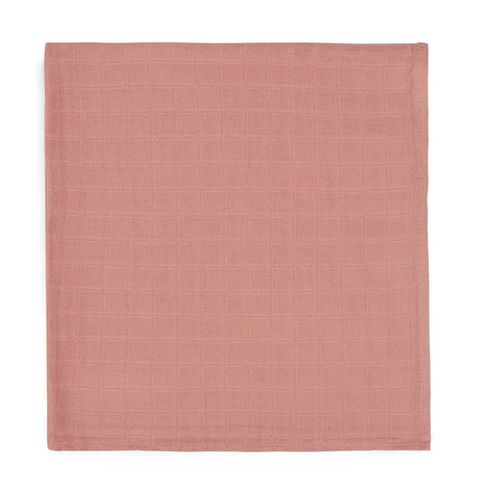 Jollein Bambus Mulltücher Rosa 70x70 cm 4er Pack